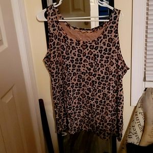 Leopard Print Tank Top